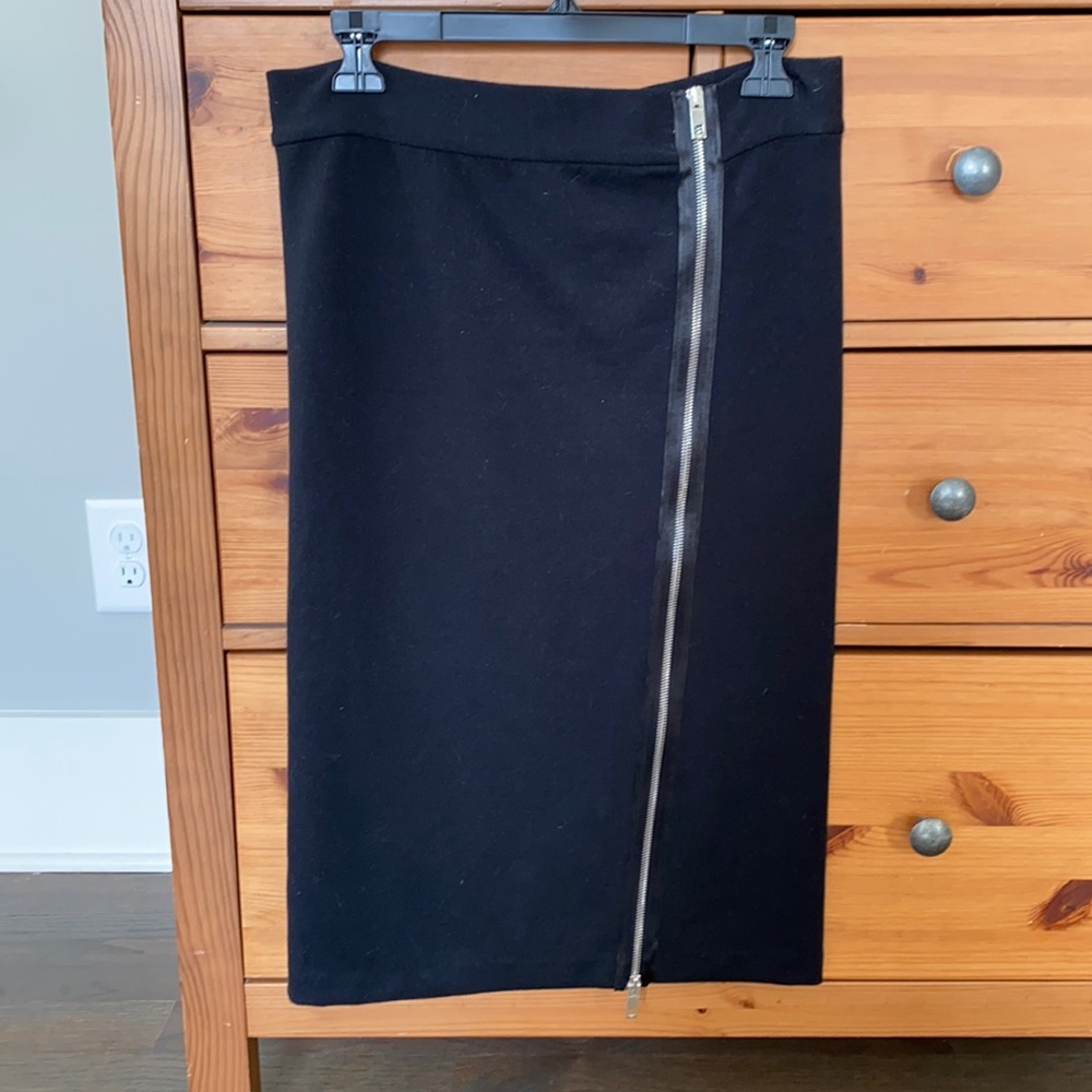 Rag & bone front size zip pencil skirt - M